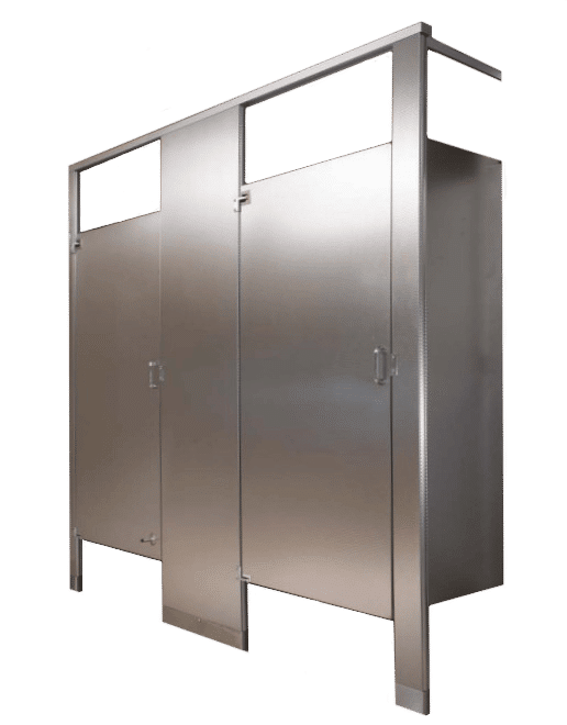 Stainless Steel Standard Stall with no Background