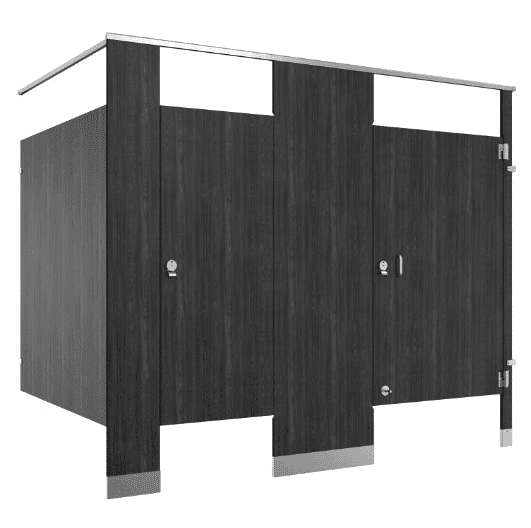 Solid Phenolic Standard Stall with no Background