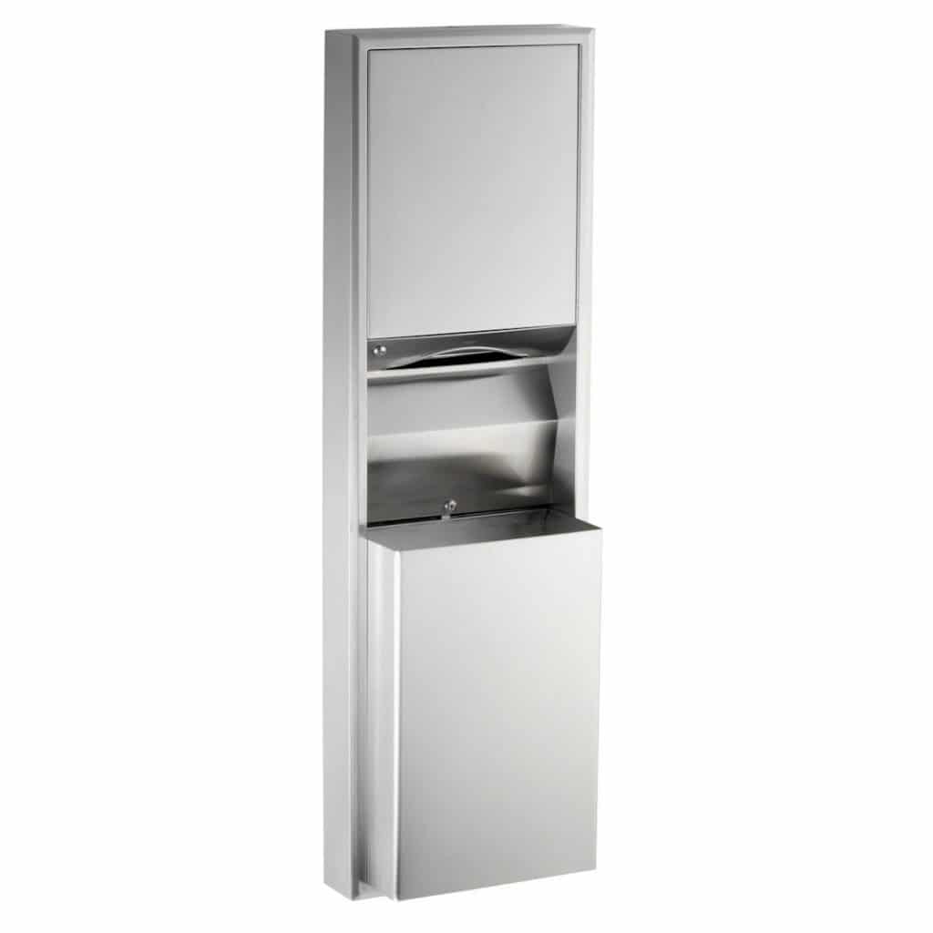 Bobrick Towel Waste Unit Large B3947 Partition Plus