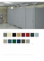 Restroom Partitions | Color Chart Options | Partitions Plus