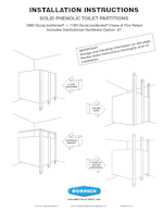 Download Partition Plus Solid Core Phenolic Installation Instructions