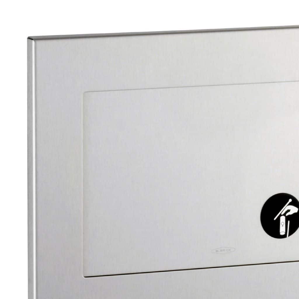 Bobrick Recessed Sanitary Napkin Disposal B35303 Partition Plus