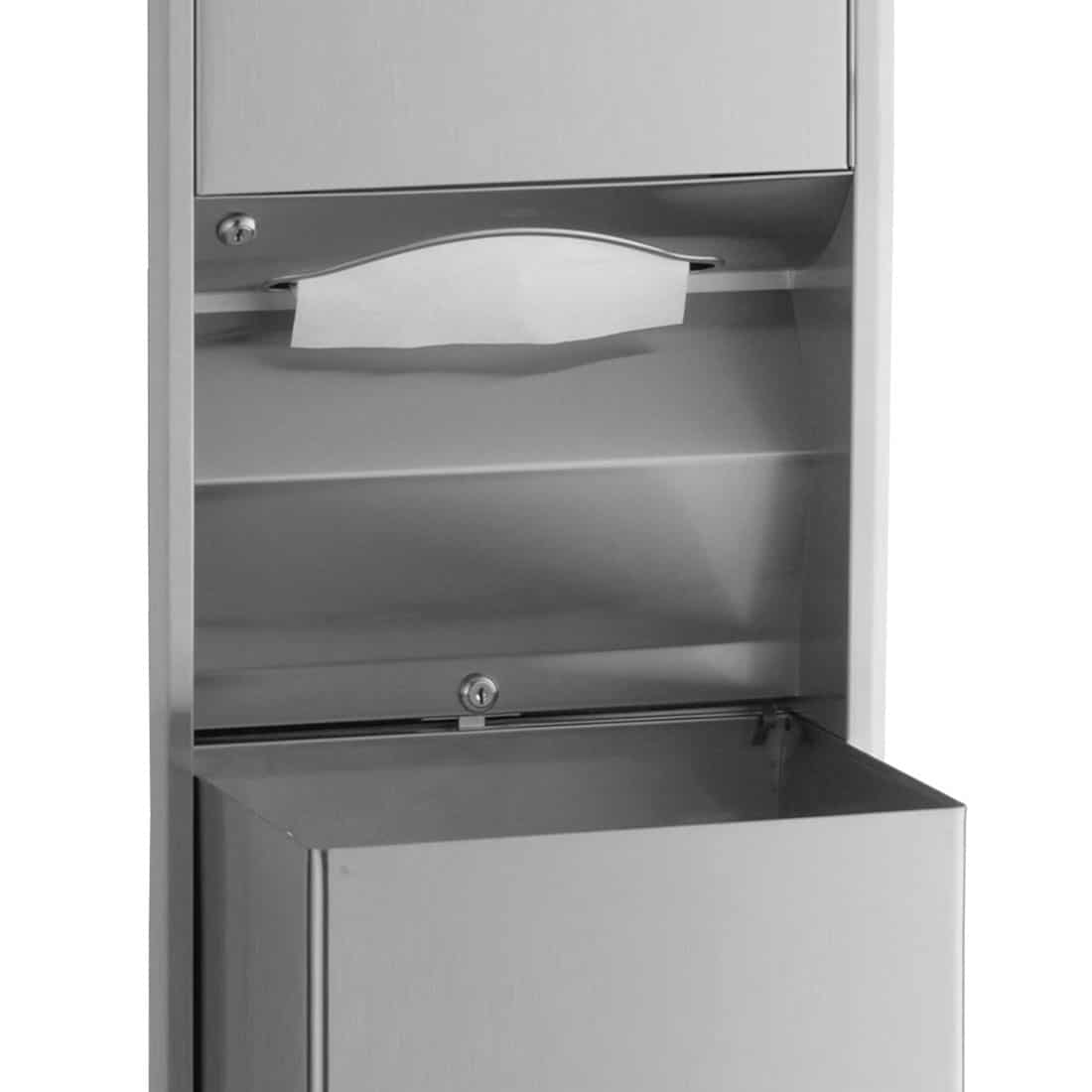 Base Waste Recycle with Paper Towel Drawer - Crystal Cabinets