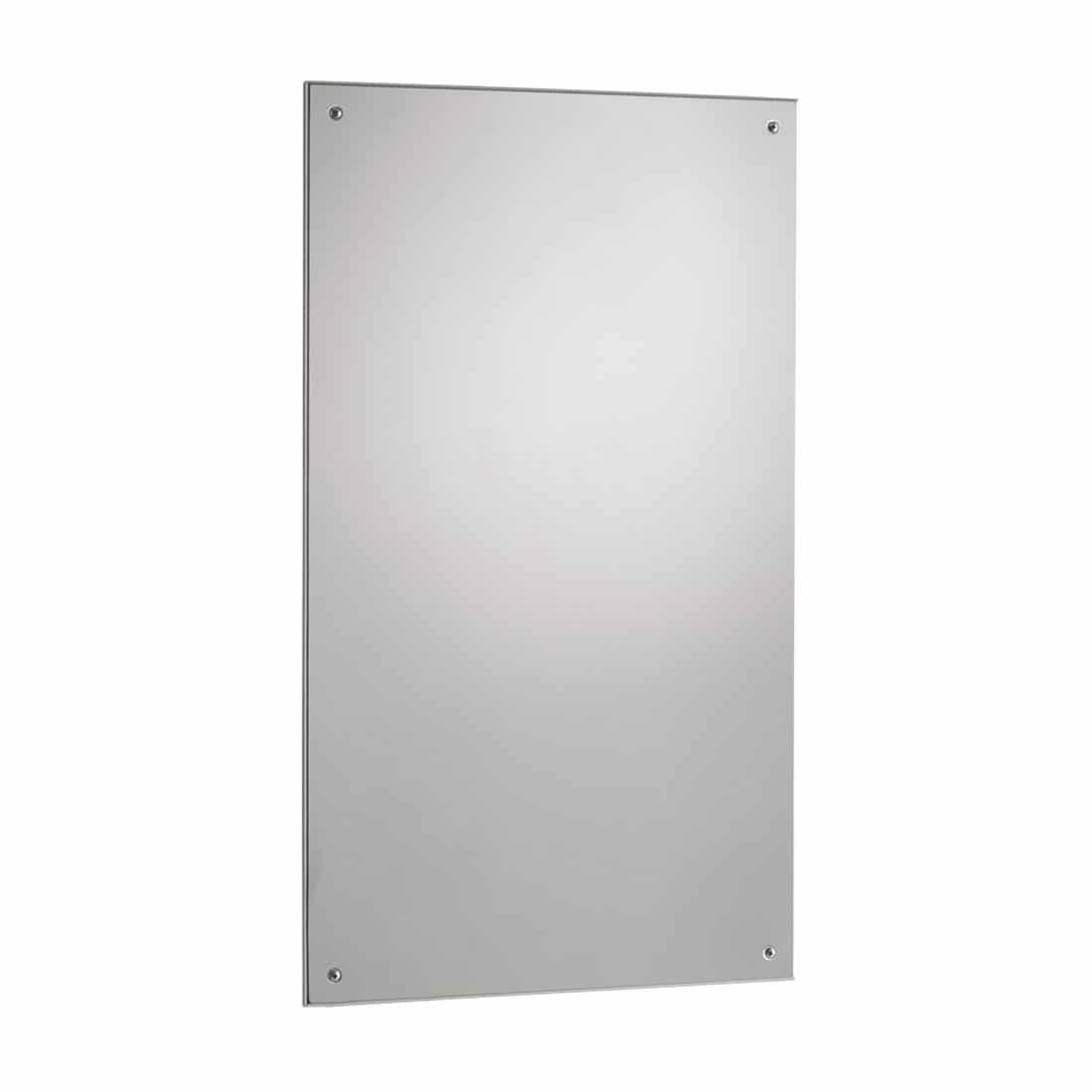 Bobrick Frameless Stainless Steel Mirror B 1556 Partition Plus