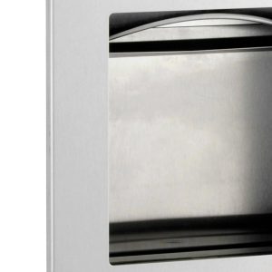 Bobrick TrimLine Recessed Paper Towel Dispenser and Waste Receptacle B-36903