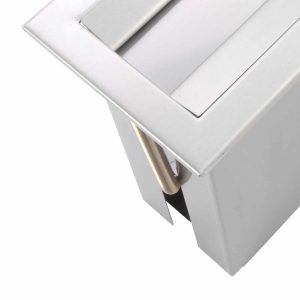 Side view of Bobrick TrimLine Countertop Paper Towel Dispenser B-526