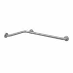 Bobrick 1 ½” Diameter Two-Wall Grab Bar B-6861 satin finish.