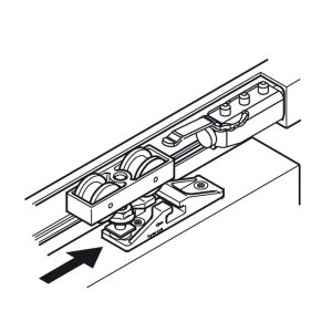 Hawa Junior 40/Z two way suspension plate side mounting.