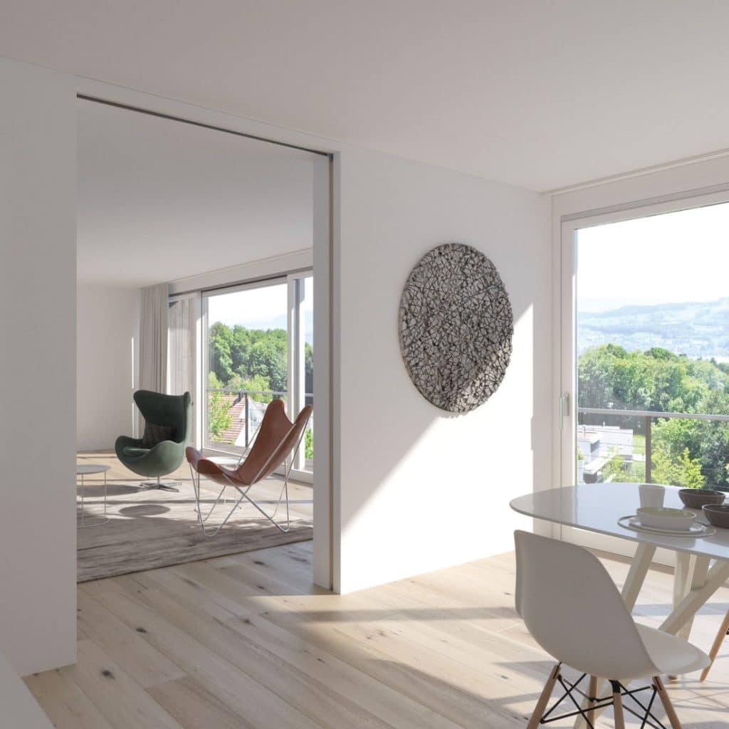 Hawa Junior 80/B Sliding Door Kit Swiss Designed Partition Plus