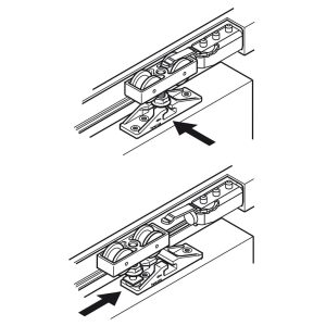 Two way suspension plates in Hawa Junior 80/Z drawing.