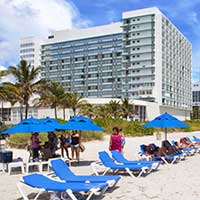 People on Beach Chairs in Orlando, Florida