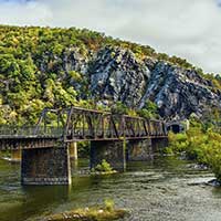 Bridge over Water in West Virginia