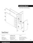 Hadrian Solid Plastic Partitions Installation Instructions