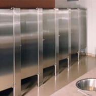 Photo of Standard Series bathroom stalls.