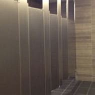 Photo of Elite Series bathroom partitions.