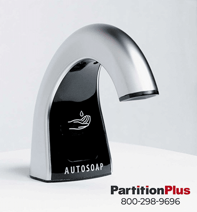 Designer series soap dispensers from Bobrick.