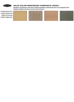 Bobrick Phenolic Color Chart