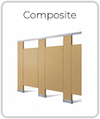 Composite Toilet Partitions