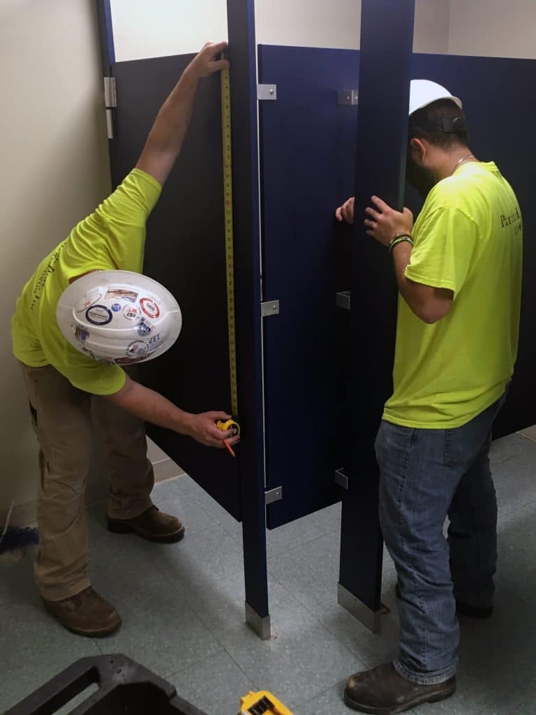 Installation Services Available Toilet Partitions Partition Plus