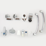 Photograph of Hadrian 601010 hardware kit components.