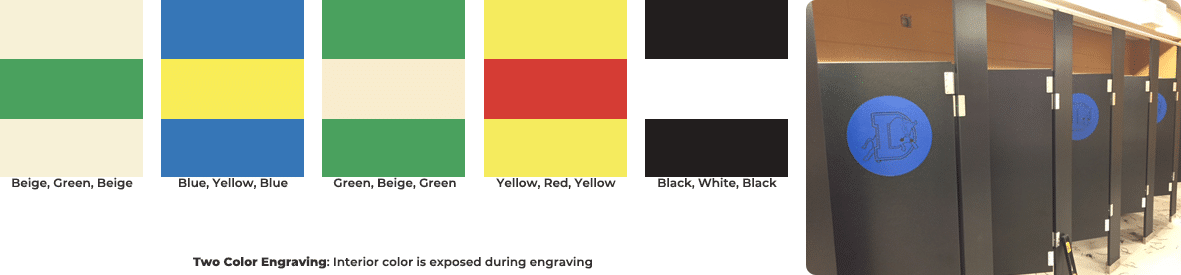 Hiny Hiders Color Chart