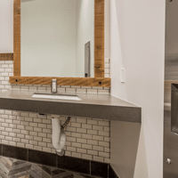 Use washroom accessories to create a comfortable bathroom. washroom accessories create comfort