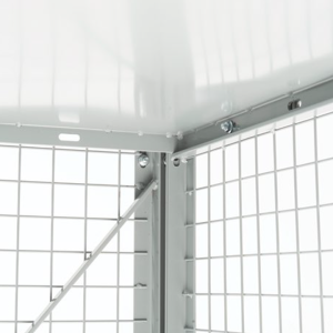 Modular design makes BeastWire mesh lockers easy to install and customize.