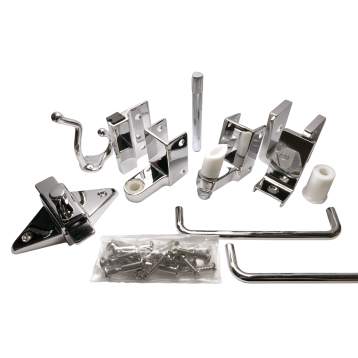 Photograph of Bobrick Out-Swing Door Hardware Kit – 1002039.