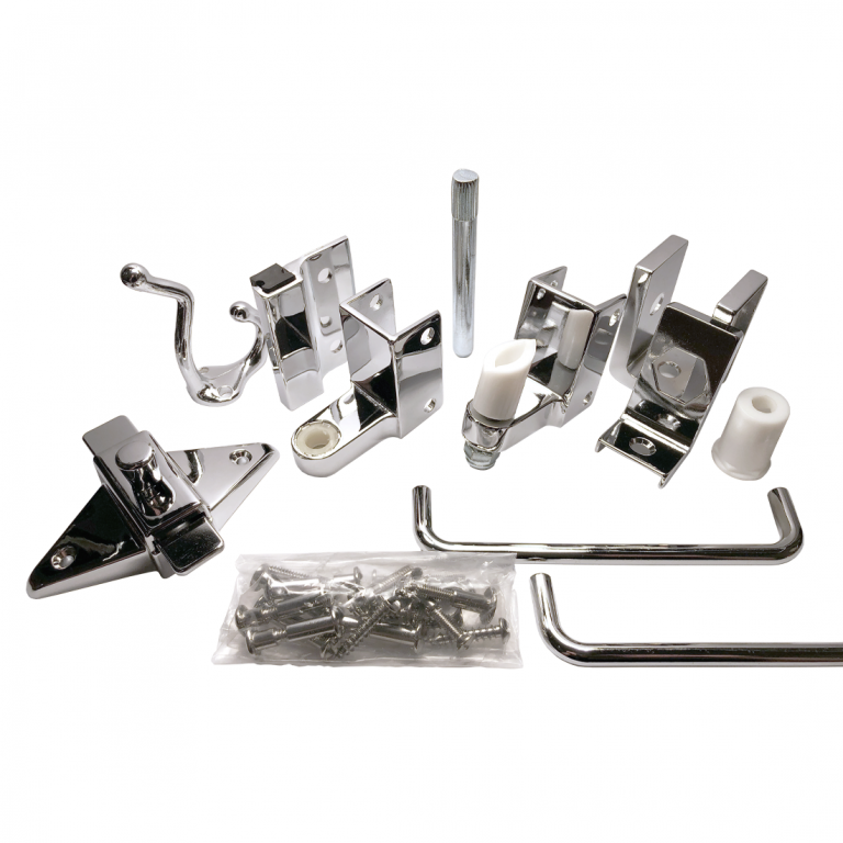 Bobrick OutSwing Door Hardware Kit 1002039 Partition Plus