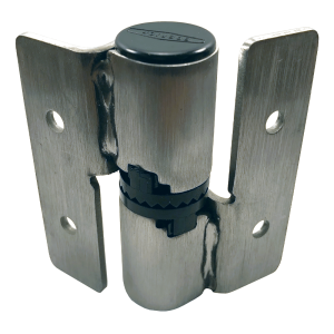 Photograph of the reverse side of the hinge included in Bobrick L-Hinge Packet - 1002330.