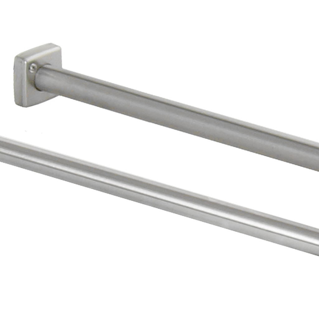 Bobrick ExtraHeavyDuty Curtain Rod B6047 Partition Plus