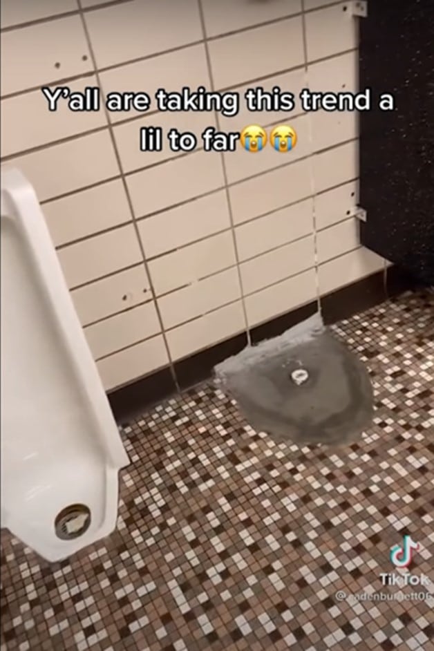 Missing urinal devious lick trend