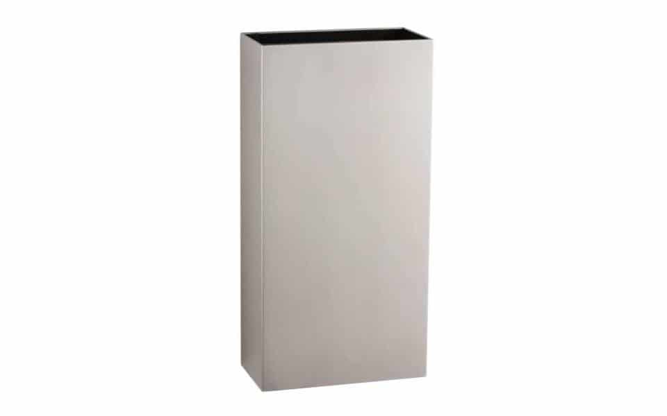 Bobrick Surface-Mounted Waste Receptacle Fino Collection B-9279