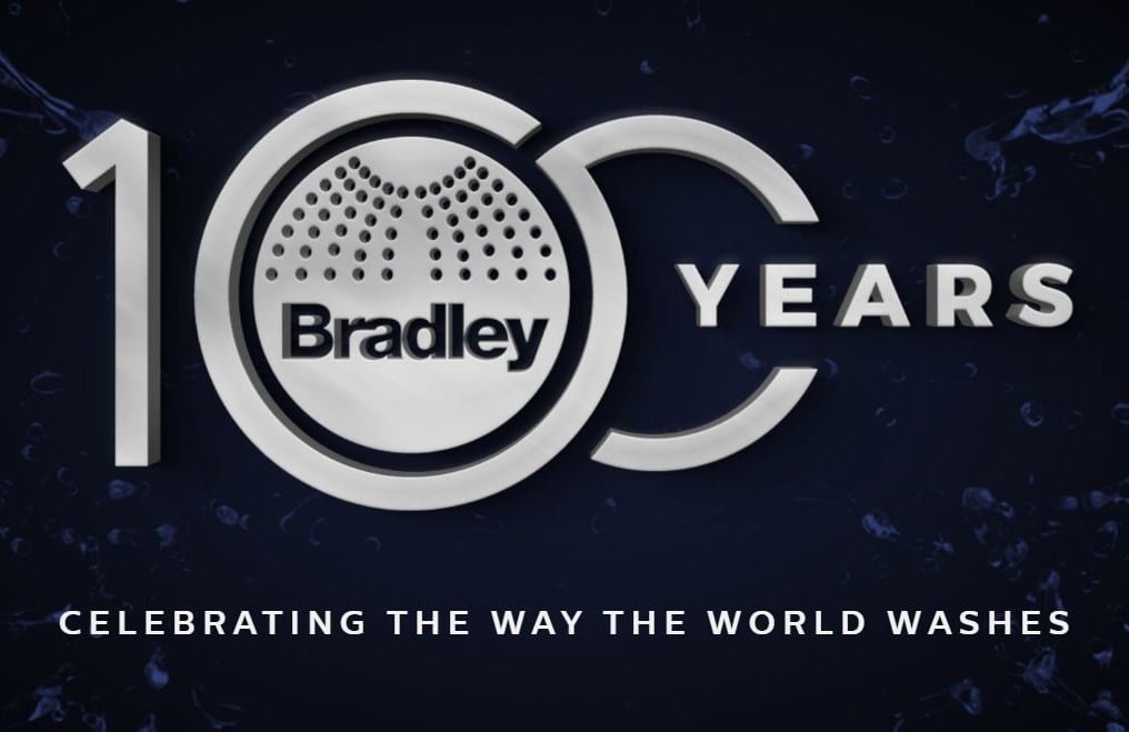 100 Year Anniversary Bradley celebratory graphic