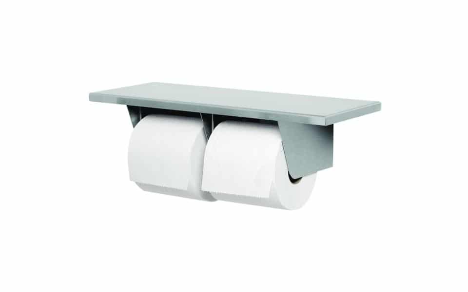 Acrylic Toilet Paper Reserve & Dispenser