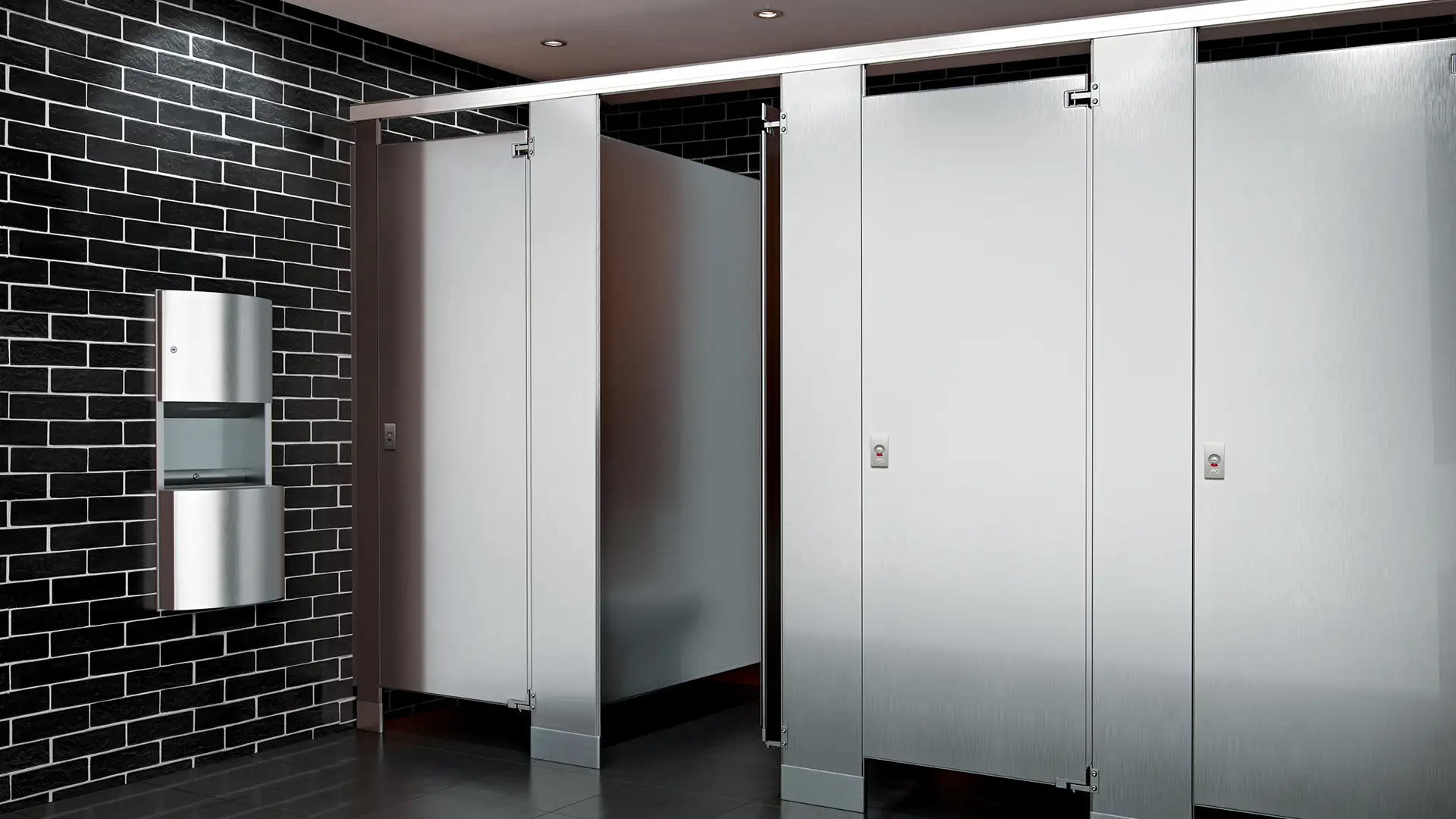 ASI Stainless Steel Toilet Partitions