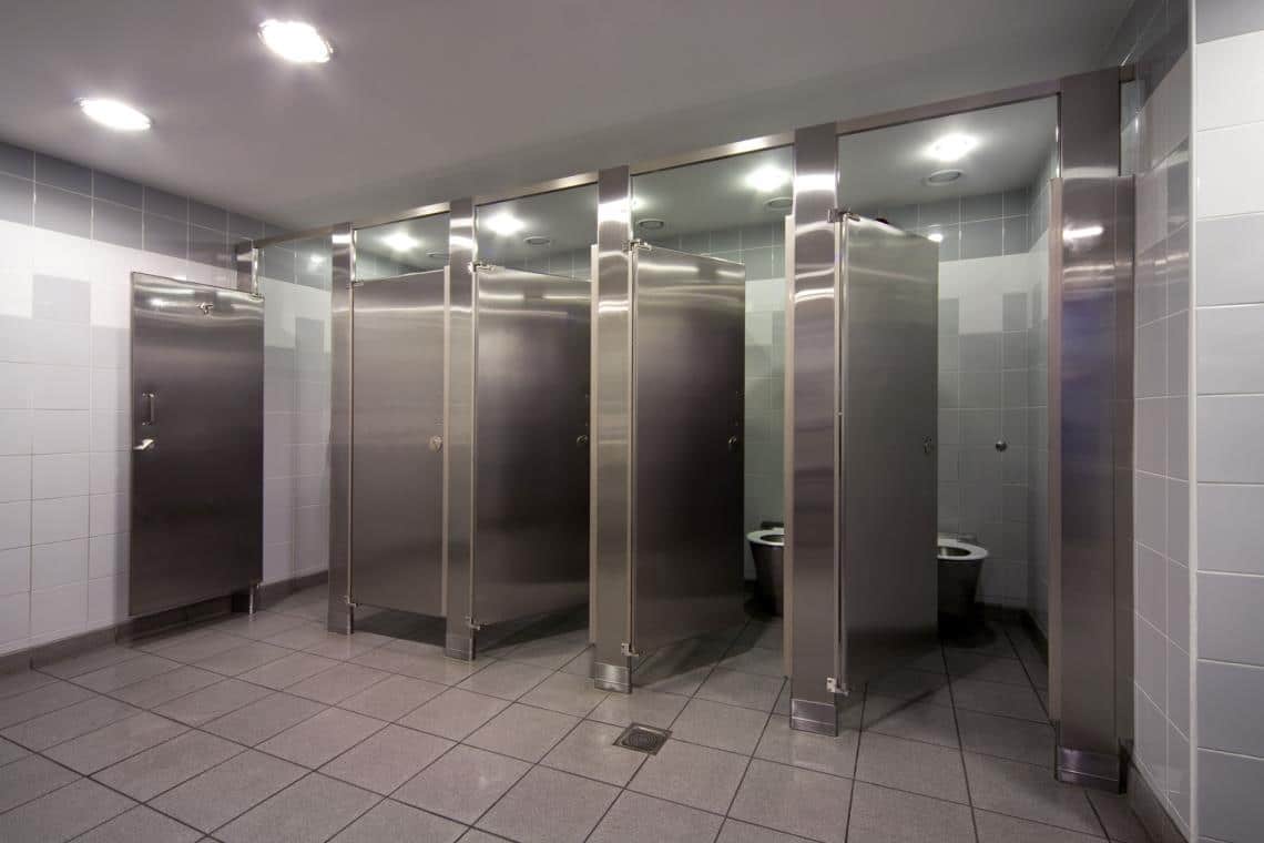 Hadrian Elite Series Stainless Steel Stalls