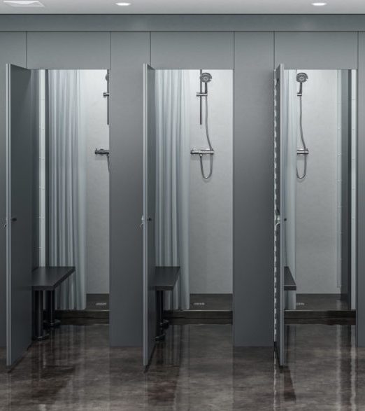 Scranton HDPE Plastic Shower Compartments