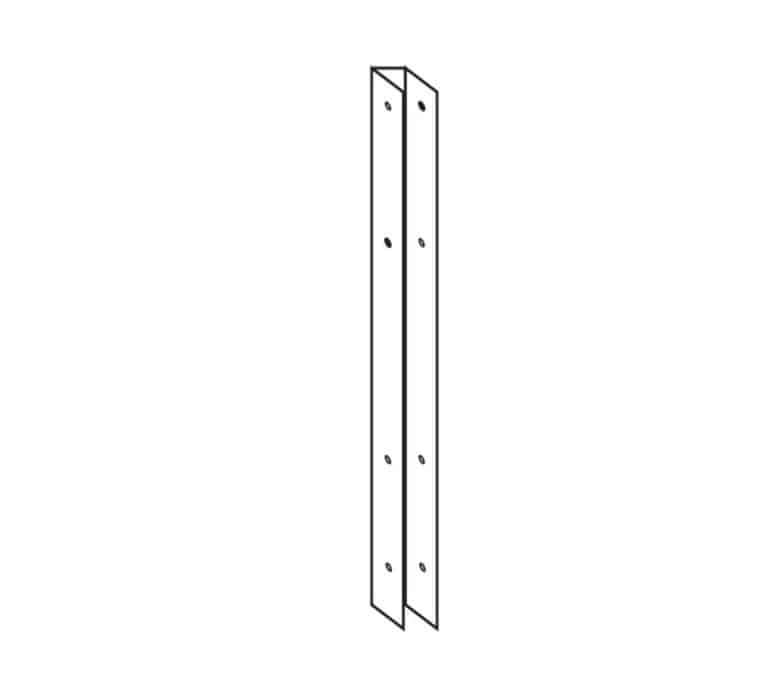 Bobrick UChannel Bracket 1001368 Partition Plus