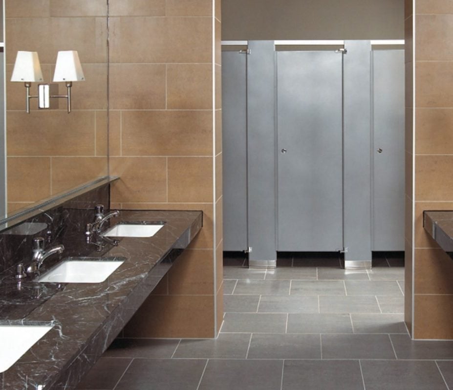 Stainless Steel Bathroom Stalls, Quick, Private - Partition Plus