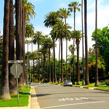 Photograph of Los Angeles street